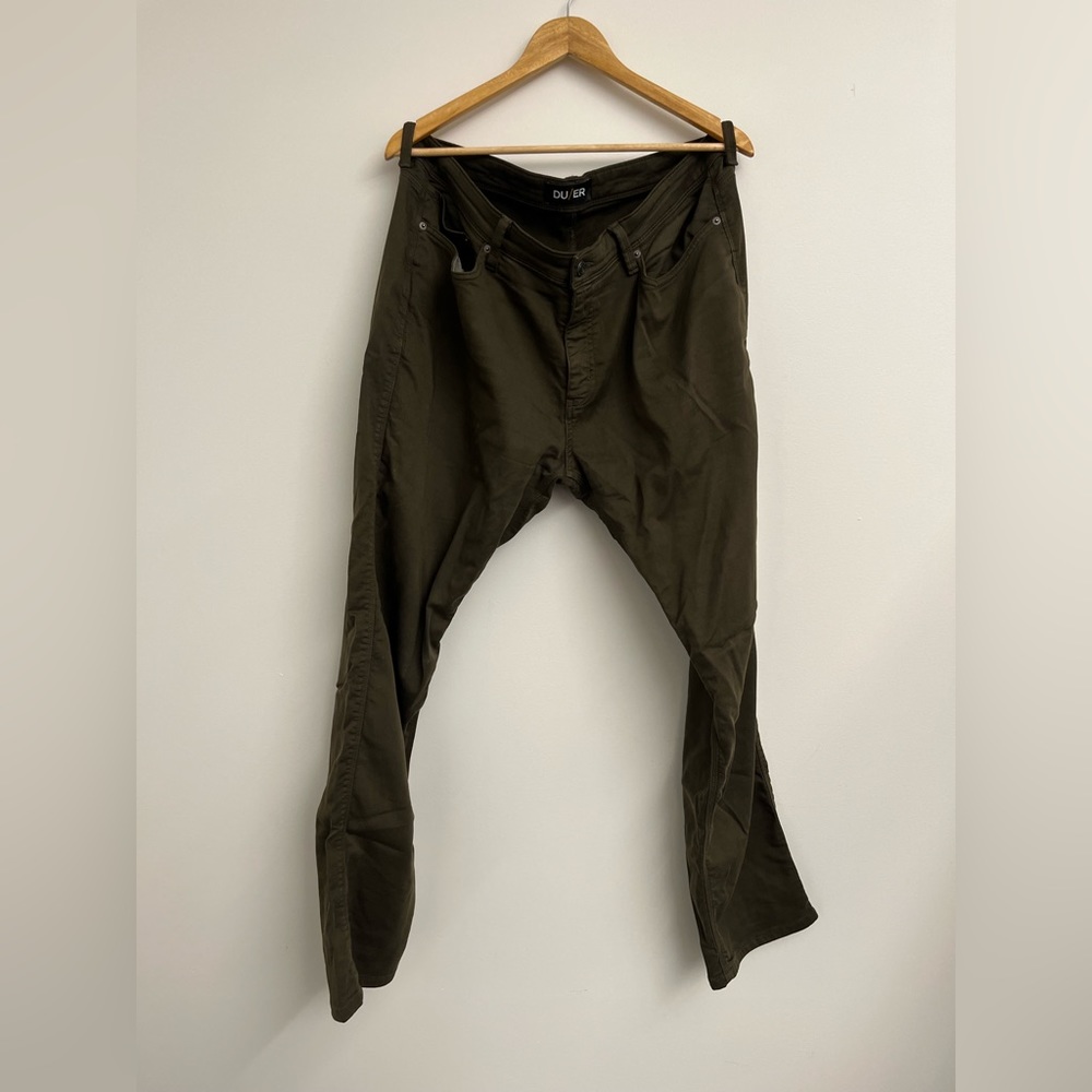 Men’s Duer Olive Green Pants